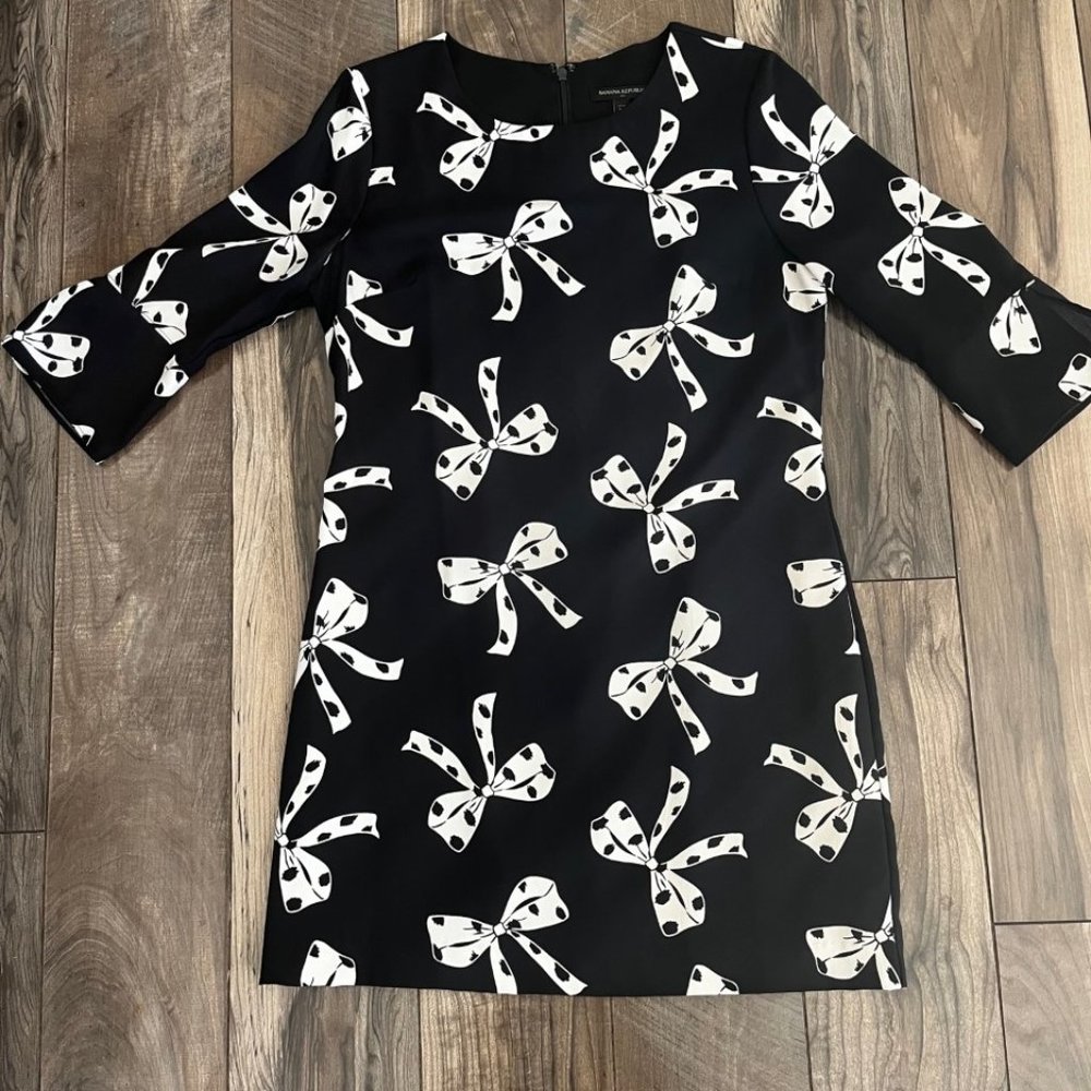Banana Republic Bow Dress Size 10
